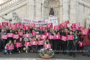 Manifestazione delle donne in Campidoglio, 18/2/2020