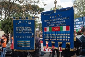 25 aprile 2022, Roma commemora la Resistenza italiana contro il nazifascismo