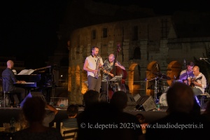 Andrea Gomellini 5th, 21/8/2023 Jazz & Jmage by Alexanderplatz, Parco del Celio
