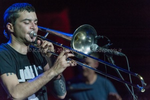 Gianluca Petrella Cosmic Band, Auditorium Parco della Musica, 26/5/2015 