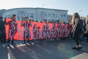 Manifestazione degli studenti contro la legge sulla "Buona Scuola" del governo Renzi, 13/11/2015