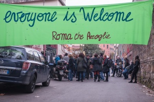 Chiuso il centro per migranti Baobab a Roma 6/12/2015
