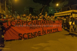 Manifestazione degli immigrati in Roma, 15/2/2016   