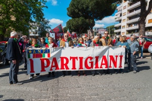 Roma: L'ANPI ricorda l'anniversario della Liberazione, 25/4/2017