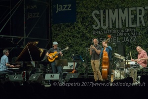 Wolfgang Muthspiel Quintet alla Casa del Jazz, 13/7/2017