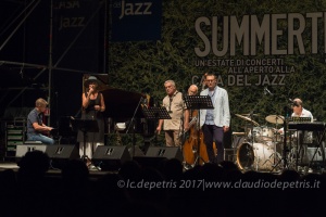 Marit Sandvik & Maurizio Picchiò in concerto alla Casa del Jazz, 26/7/2017