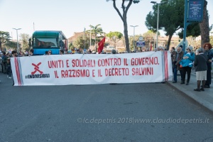 Roma 10/11/2018, manifestazione nazionale contro il razzismo 