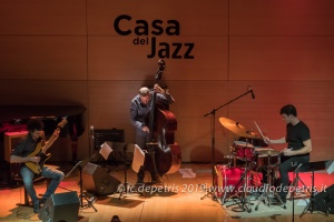 Jacopo Ferrazza Trio, Casa del Jazz 14/3/2019