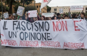 Roma 13/5/2019: "il fascismo non è un'opinione"