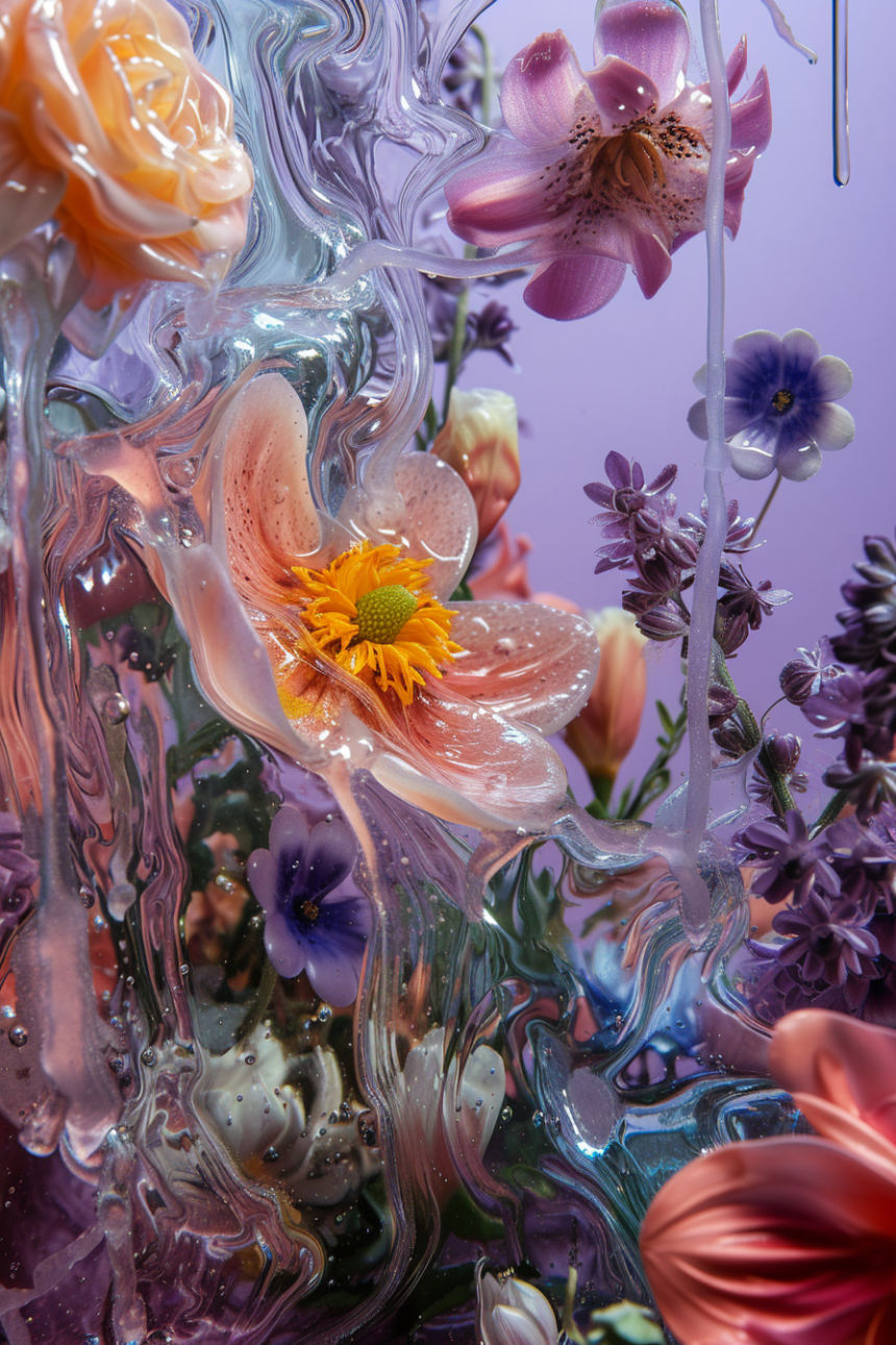 Melted Flowers