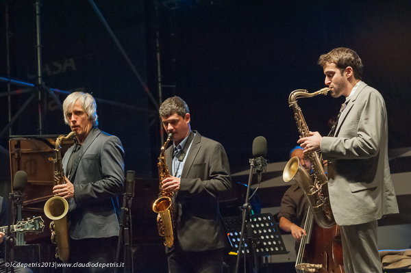 grant stewart, dmitry baevsky, alex offman  "saxophone summit" casa del jazz 2013