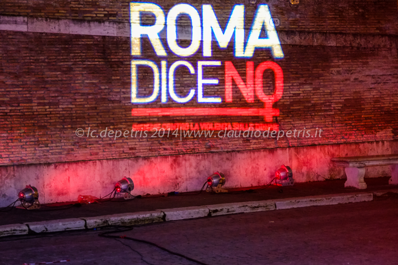 Roma dice no, manifestazione contro il femminicidio 25/11/2014 