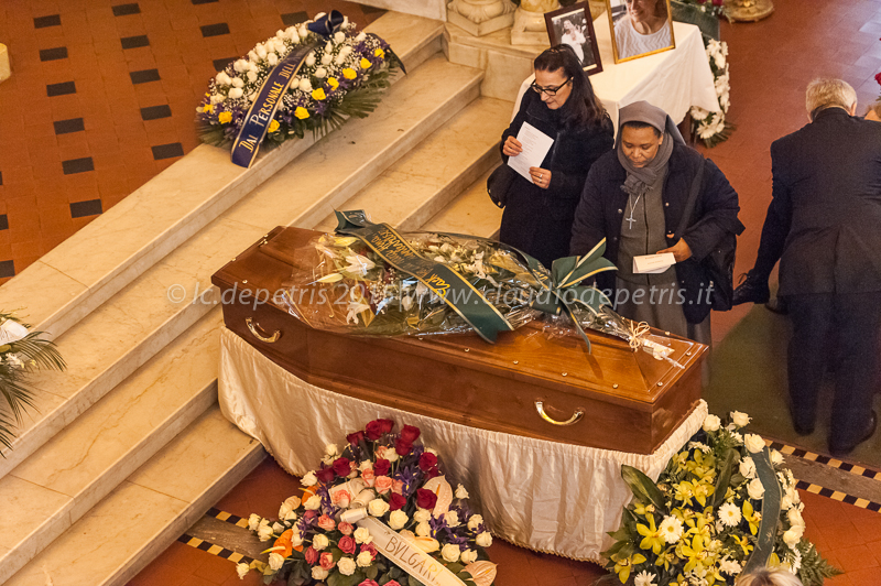 Funerale Anita Ekberg 14/1/2015