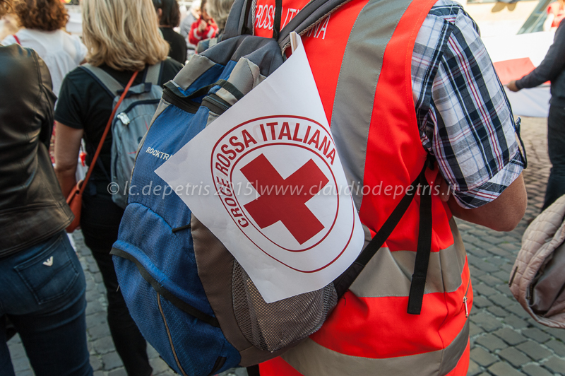 Presidio lavoratori della croce rossa, montecitorio 21/4/2015