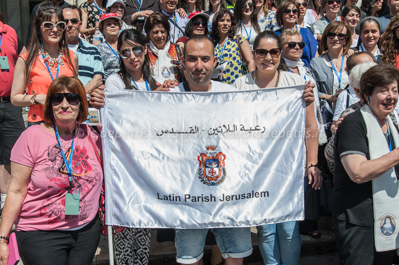 Festa per la canonizzazione delle prime due suore palestinesi, 18/5/2015