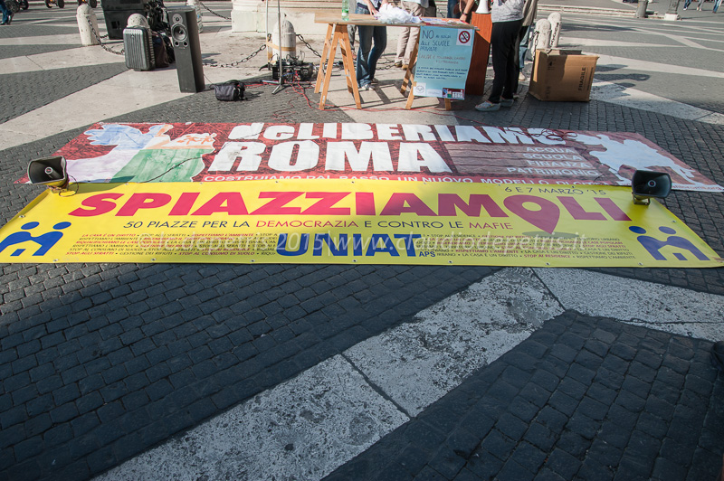 deLiberiamo Roma piazza del Campidoglio 11/6/2015