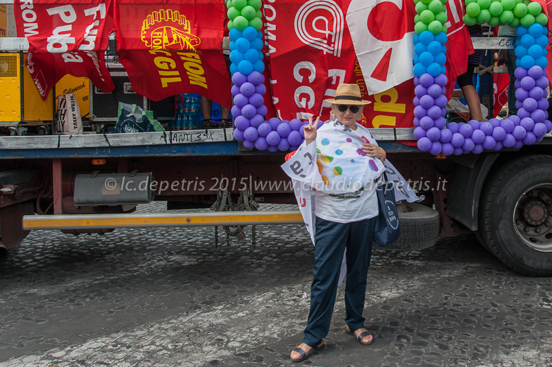 Roma: gay pride parade 2015