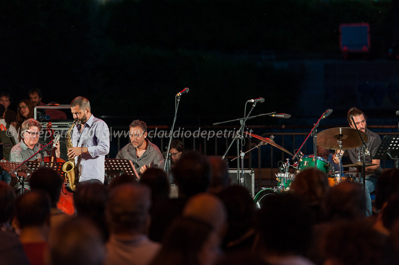 P. Damiani, R. Giuliani, A. Iasevoli, A. Paternesi "Bridge Jazz Marathon" Ponte della Musica 21/6/2015 