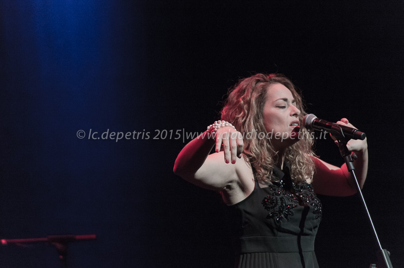 Pilar in concerto all'Auditorium Parco della Musica, 6/11/2015