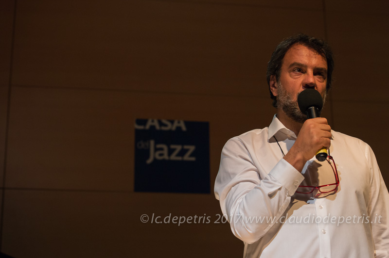 Luciano Linzi coordinatore Casa del Jazz