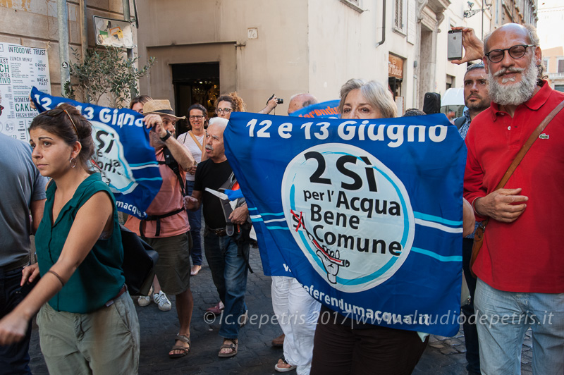 Roma: Manifestazione contro lo sfratto del Rialto 13/6/2017