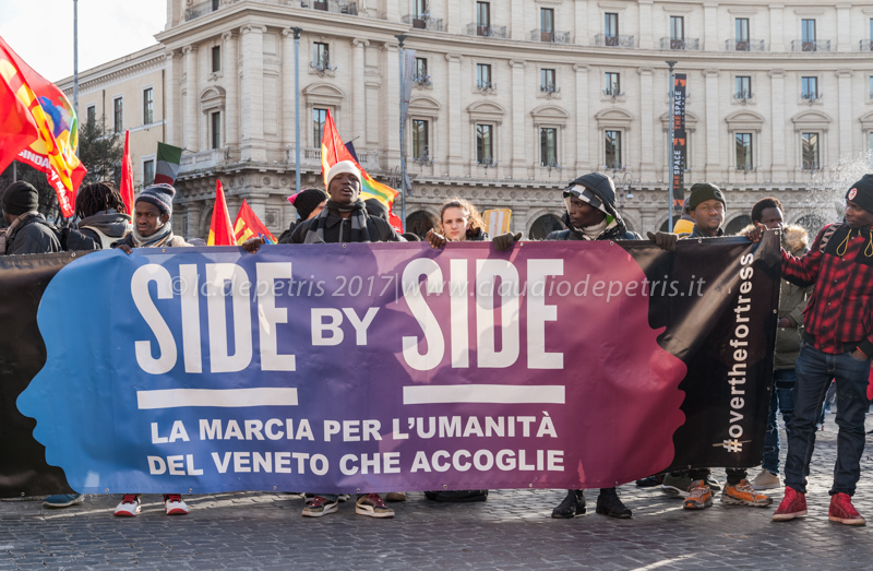 Roma 16/12/2017:  "Diritti senza confini"