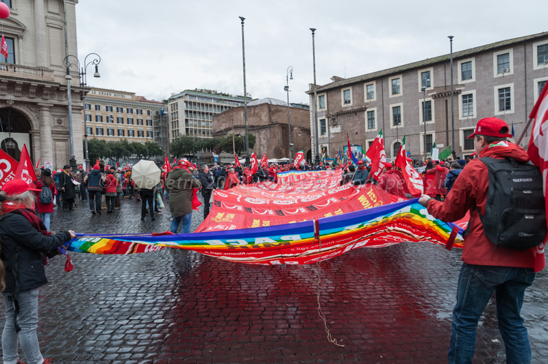 Roma 24/2/2018: manifestazione antifascista