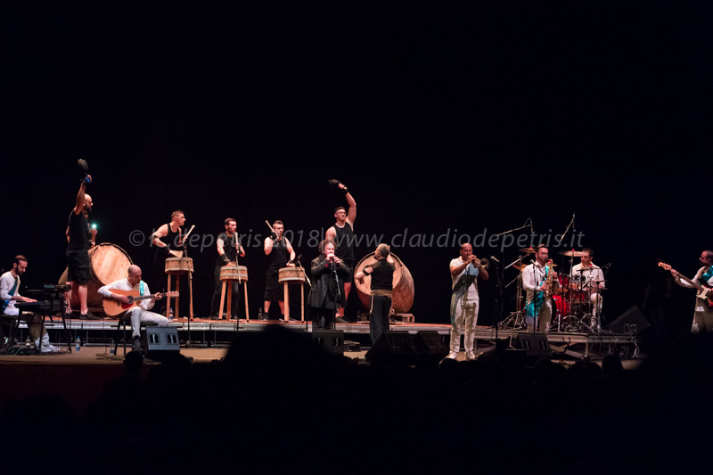 Roma 11/5/2018, Enzo Avitabile in concerto all'Auditorium