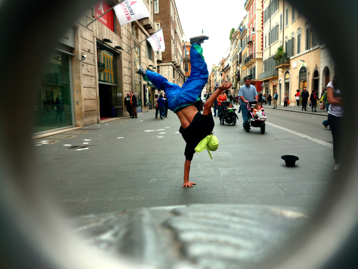 street dance, roma