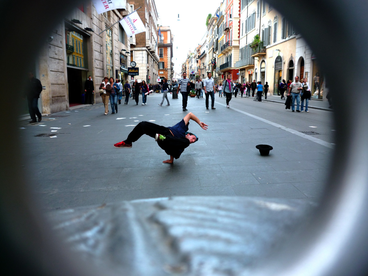 street dance, roma