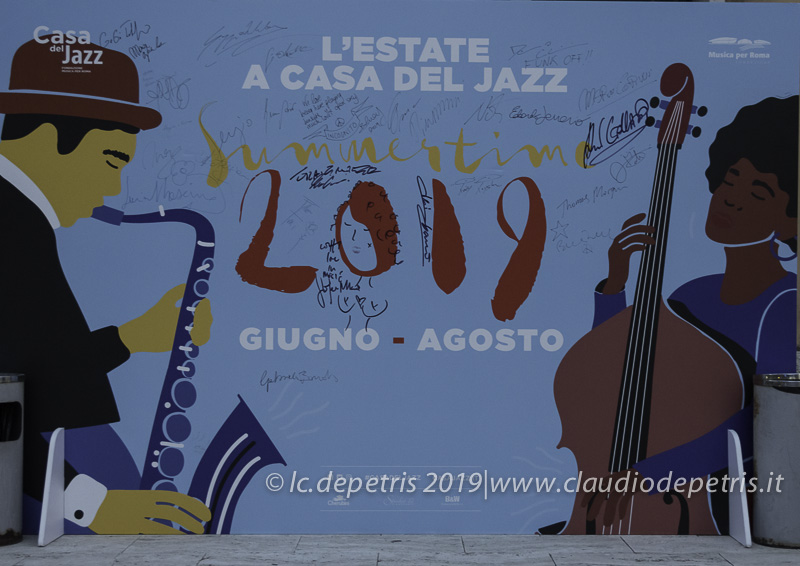 Banner pubblicitario Summertime 2019 Casa del Jazz