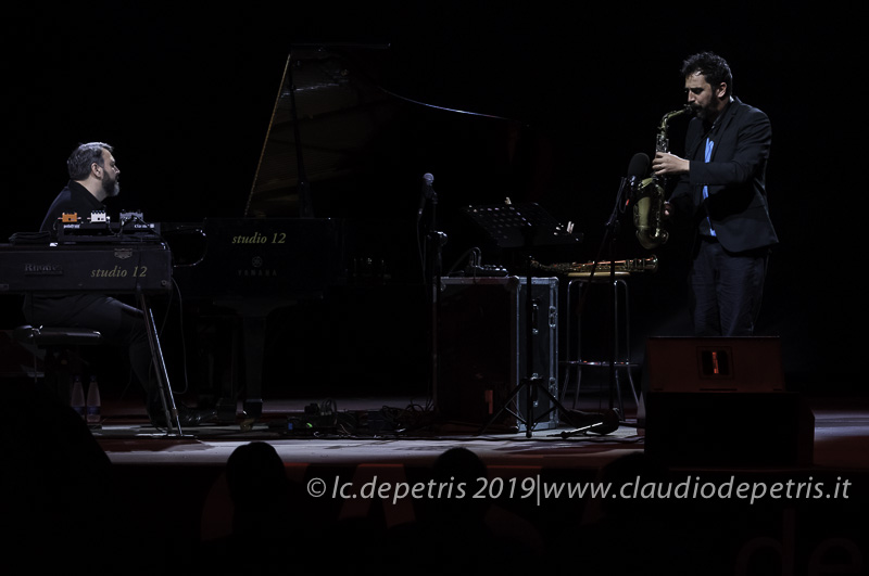 Eric Legnini al piano e Raffaele Casarano al sax